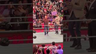 Bret Hart returned to the Saddledome in Calgary for Raw [upl. by Leirad]