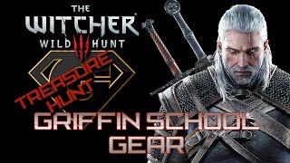 Witcher 3 Griffin School Gear  Treasure Hunt [upl. by Ap]