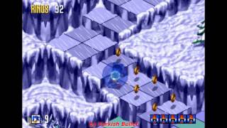 Sonic 3D Blast Sega Genesis  Zone 4  Diamond Dust Zone [upl. by Irrep]