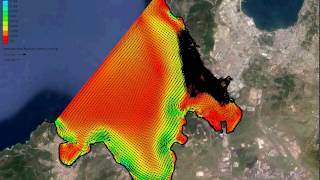 Coupling tidal wave with wave radiation stresses due to winds [upl. by Fessuoy]