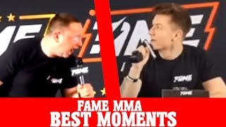 KONFERENCJA FAME MMA BEST MOMENTS [upl. by Natal]