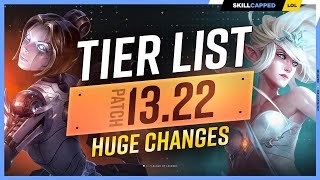 NEW TIER LIST for PATCH 1322  HUGE MAGE CHANGES [upl. by Aileme633]