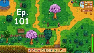 Stardew Valley 16 vanilla playthrough Ep 101 [upl. by Lebasiairam]