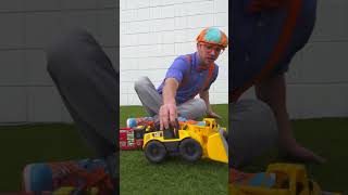 Blippi Plays with an Excavator Toy Shorts [upl. by Sidell389]