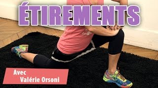 Exercices détirement et dassouplissement avec Valérie Orsoni [upl. by Harley586]