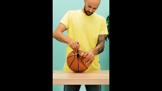 Bro destroyed a basketball to make a shoe🏀 Not even a pair🤣 [upl. by Leiuqese]