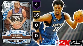 DIAMOND ANDREW WIGGINS GAMEPLAY THE MAPLE MAMBA IS THE BEST DIAMOND SG IN THE GAME [upl. by Garbers]