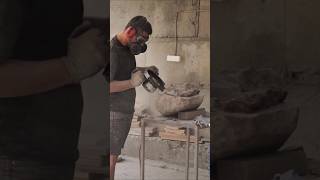 DIY WHAT A FIND WHAT I DID WITH THIS STONE stoneart diy diycrafts handmade stone viralvideo [upl. by Dlawso]