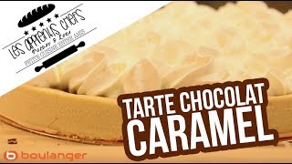 Tarte Chocolat Caramel  Atelier Boulanger Mérignac par Les Apprentis Chefs [upl. by Luella]