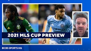 2021 MLS Cup Portland Timbers vs NYCFC Preview  CBS Sports Golazo [upl. by Nilya]