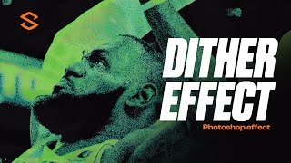 Creating a Dither Effect in Photoshop Beginner [upl. by Glick]