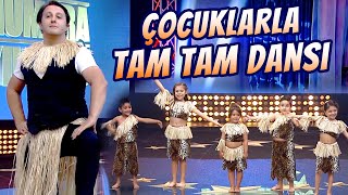 ÇOCUKLARLA TAM TAM DANSI  10 NUMARA 5 YILDIZ [upl. by Eileek402]