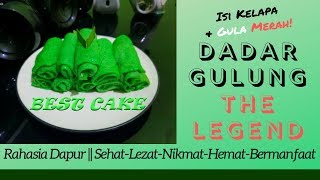 BEST CAKE  BUAT DADAR GULUNG GA BIKIN GULING GULING [upl. by Yraht]