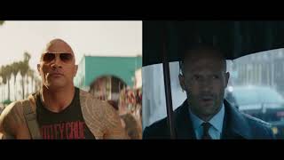 Fast and Furious Hobbs and Shaw Morning Scene Split Screen [upl. by Colb]