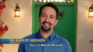 Encanto  Saludo de LinManuel Miranda  HD [upl. by Linn]