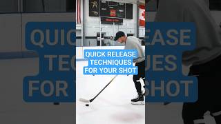 QUICK RELEASE TECHNIQUES FOR YOUR SHOT icehockey coaching [upl. by Airemat]