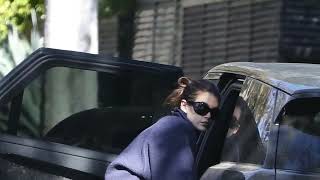 Kaia Gerber Spotted in Los Angeles [upl. by Hteboj]