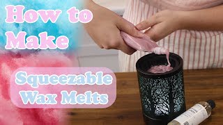 How to Make Easy Squeezable Wax Melts [upl. by Siekram]