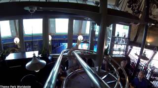 Food Loop Roller Coaster Restaurant POV  Europa Park [upl. by Ellebanna]