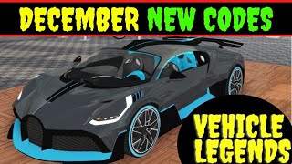 December  Vehicle Legends Codes  Roblox Vehicle Legends Codes 2023  Code For Vehicle Legends [upl. by Idner299]