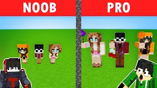 NOOB VS PRO Moira YT JUNGkurt and Astraeaa PH STATUE BUILD CHALLENGE  Minecraft OMOCITY Tagalog [upl. by Etterual]