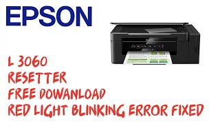 Epson l3060 ink pad reset [upl. by Ailadgim]