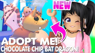 NEW CHOCOLATE CHIP BAT DRAGON in ADOPT ME WINTERFEST roblox NEWS TEA [upl. by Retloc242]