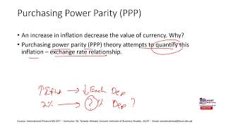 Purchasing Power Parity  Exchange Rate Parity  International Finance [upl. by Ahsinam842]