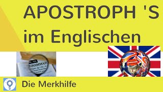 sGenitiv sEndungen amp Apostrophs im Englischen  EnglischGrammatik [upl. by Eliga]