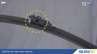 Valeo Silencio™ Wiper Blade How to Fit guide N°12  GEN2V6 arm type [upl. by Allyce74]