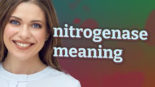 Nitrogenase  meaning of Nitrogenase [upl. by Karleen]