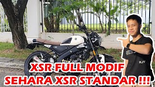 YAMAHA XSR FULL MODIF SEHARGA XSR STANDAR [upl. by Roice]