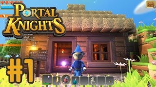 Lets Play Portal Knights  IM A WIZARD [upl. by Eemla609]