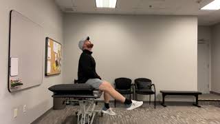 Seated sciatic nerve glideflossing [upl. by Ellerol733]