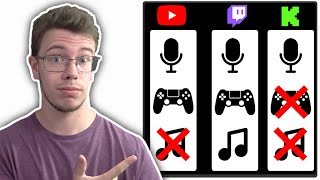 How To Separate Audio for Multi Stream with OBS Studio [upl. by Ddej]