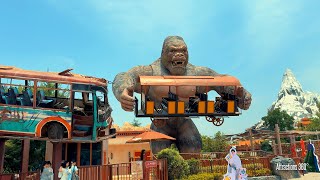 Bizarre King Kong Ride amp Ark Venture Shoot the Chute Water Ride  Fantasy Valley [upl. by Aisatana718]