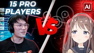 15 osu Pros vs AI quotNeurosamaquot [upl. by Darsie]