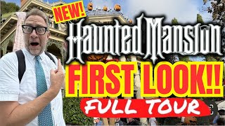 OPENING DAY FULL TOUR of Disneyland’s NEW HAUNTED MANSION [upl. by Madid]