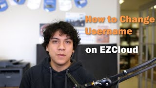 How to Change Your Username on Uniview EZCloud [upl. by Ramahs]