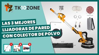 Las 3 mejores lijadoras de pared con recogida automática de polvo [upl. by Nerha]