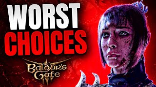 10 Most CURSED DECISIONS in Baldurs Gate 3 Act 1 amp 2 [upl. by Valleau349]