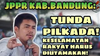 Tunda Pilkada 2020  JPPR Kabupaten Bandung [upl. by Atinra]