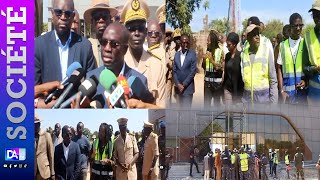 Aéroport de Ziguinchor  le ministre Antoine Mbengue satisfait de létat davancement des travaux [upl. by Eellac]