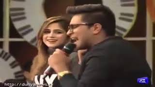 Asim Azhar And Aima Baig sings together what a beautiful song [upl. by Montfort874]