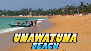 UNAWATUNA Beach  Sri Lanka 4k [upl. by Sheryl]