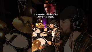 ROXANNE but on Mushrooms drums shorts roxanne drumcover cover thepolice drumming drumlife [upl. by Idnir915]