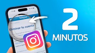 Cómo ELIMINAR cuenta de Instagram en 2024 [upl. by Qifar]