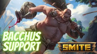 Bacchus Support  Smite Gameplay 2024  Ranked No Commentary [upl. by Annat]