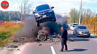 199 SHOCKING Car Crashes Moments Compilation 2024 Idiots in Cars Caught On Camera [upl. by Tilagram508]