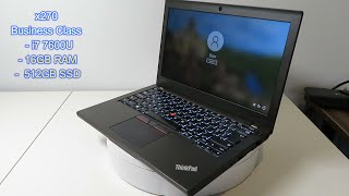 Lenovo ThinkPad x270 i7 7600U 1059 [upl. by Biancha]